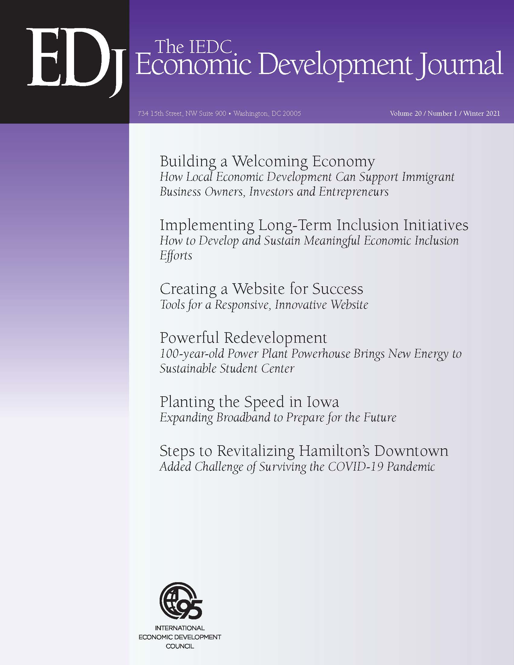 Economic Development Journal Winter2021