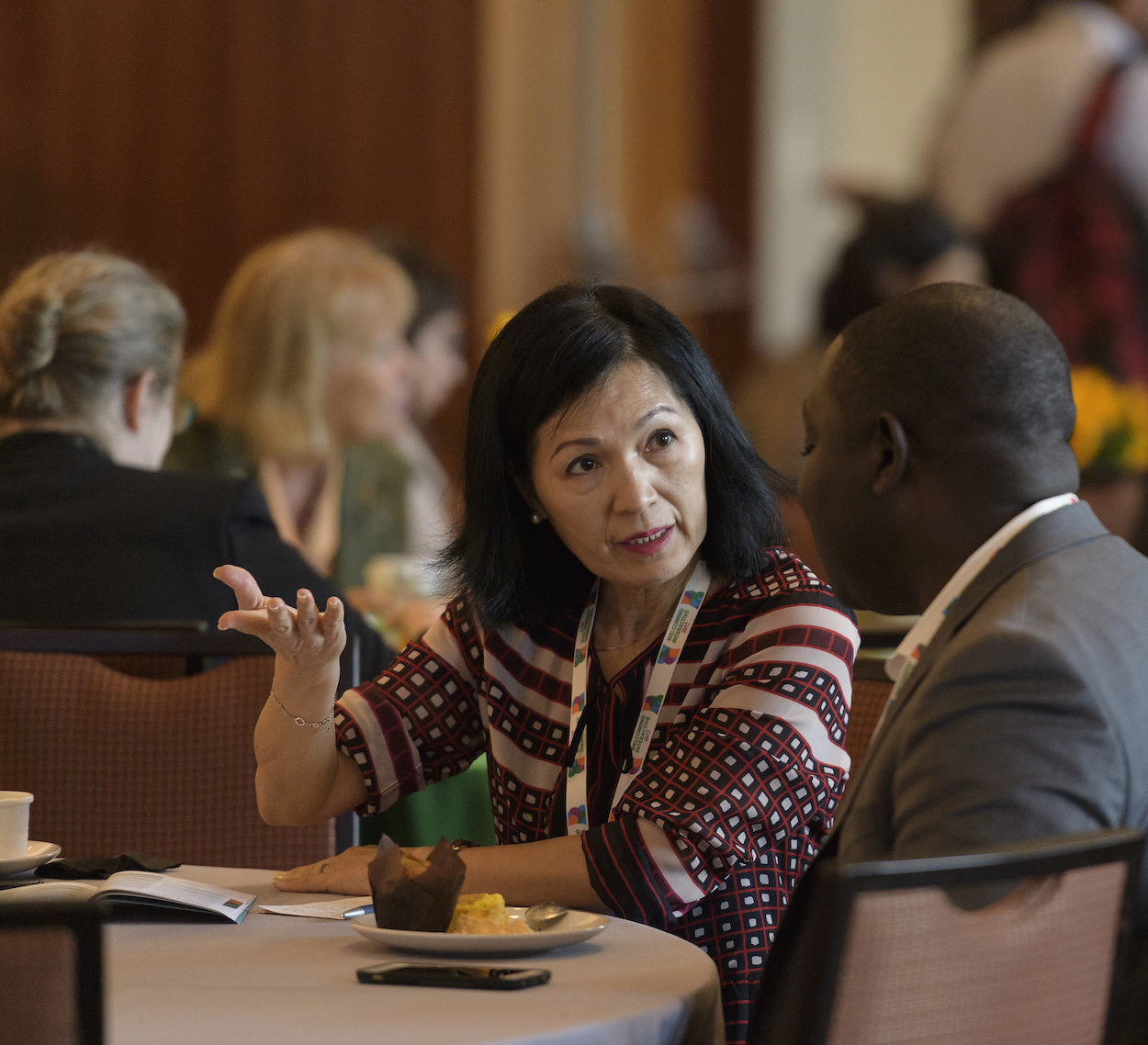 April 20, 2017. Atlanta, GA.  Opening sessions of Welcoming Interactive 2017. Photo by Michael A. Schwarz