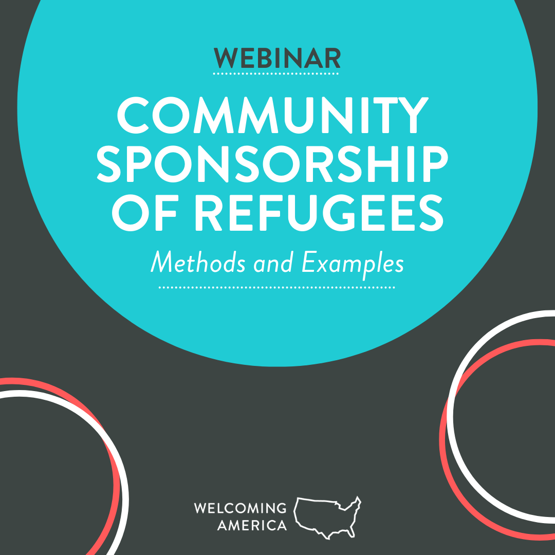 Community Sponsorship of Refugees Methods & Examples (Instagram Post)