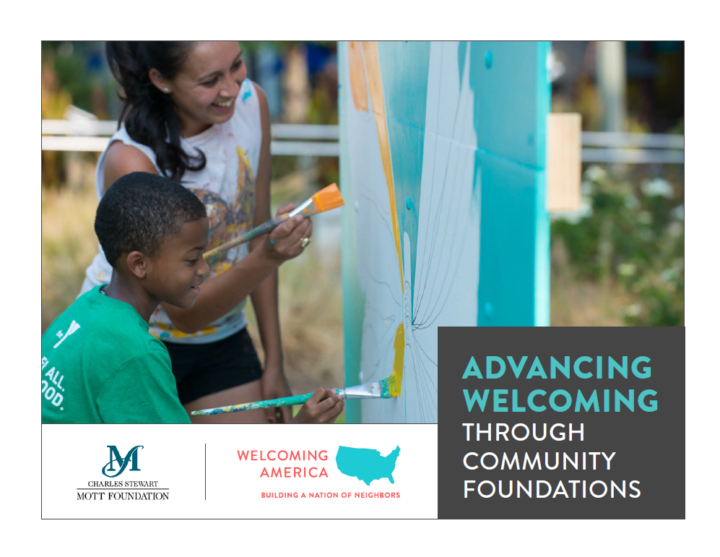 Community foundations white paper cover page