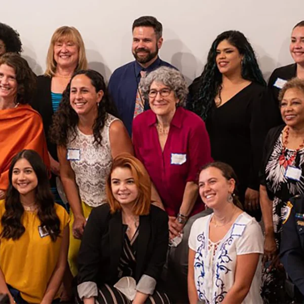 Group photo of members of the GINI team