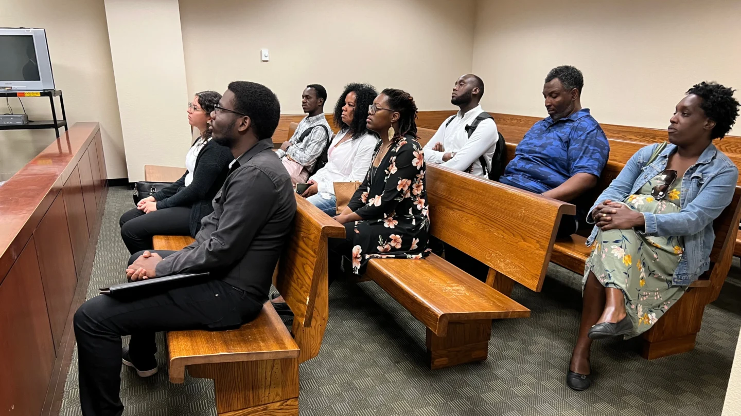 Louisville residents gather at a meeting